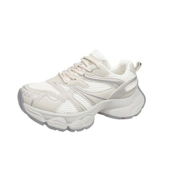 Damen Komfortable Lauf Sneakers mit atmungsaktivem mesh-Obermaterial und dämpfender Sohle Drune