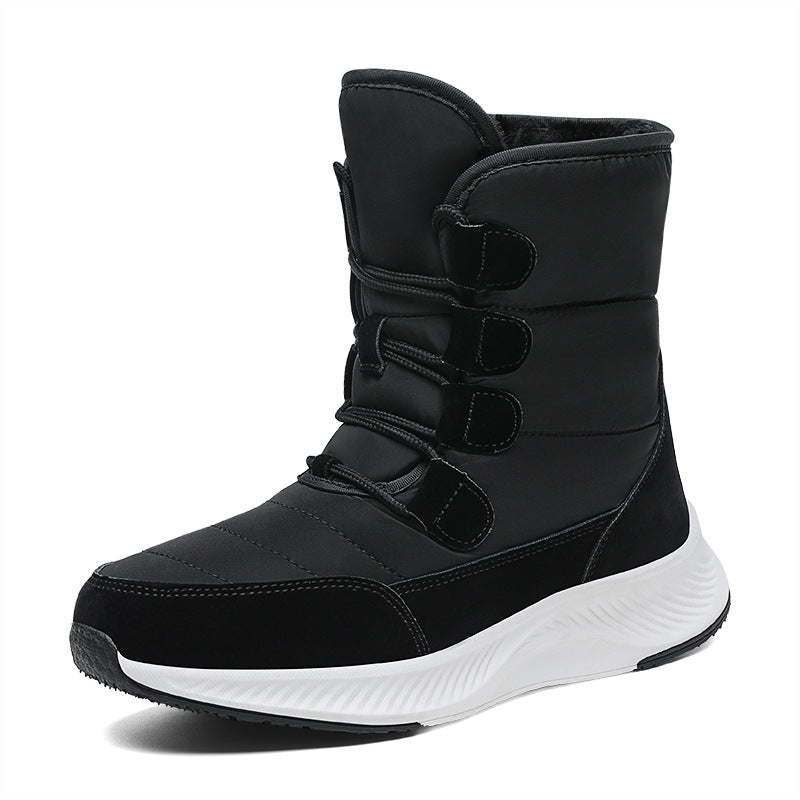 Damen Winterstiefel mit rutschfester Sohle und isolierender Fütterung Drune
