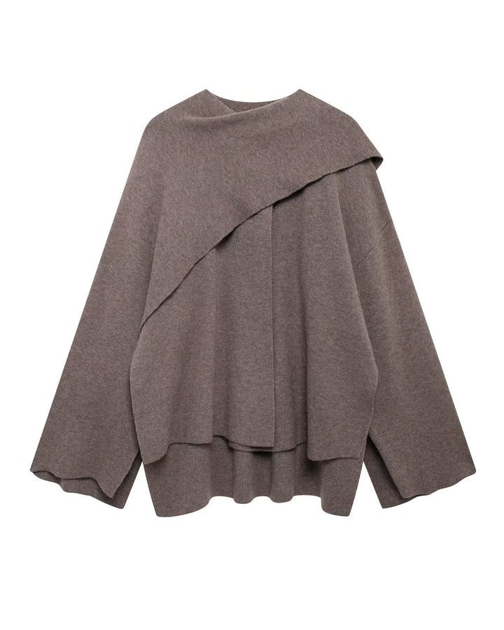 Drune | Schal Kurzer Strickmantel