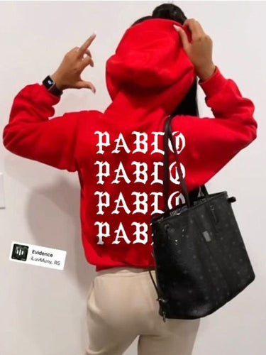 Damen Kapuzenpullover mit grafischem Statement Drune