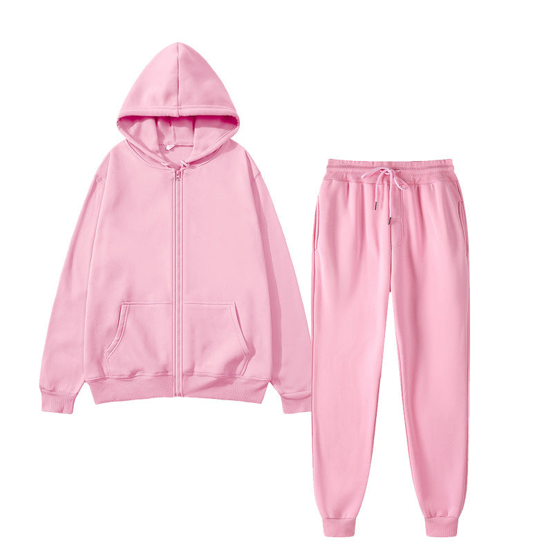 Damen Fitness-Set mit Kapuzenjacke und Jogginghose Drune
