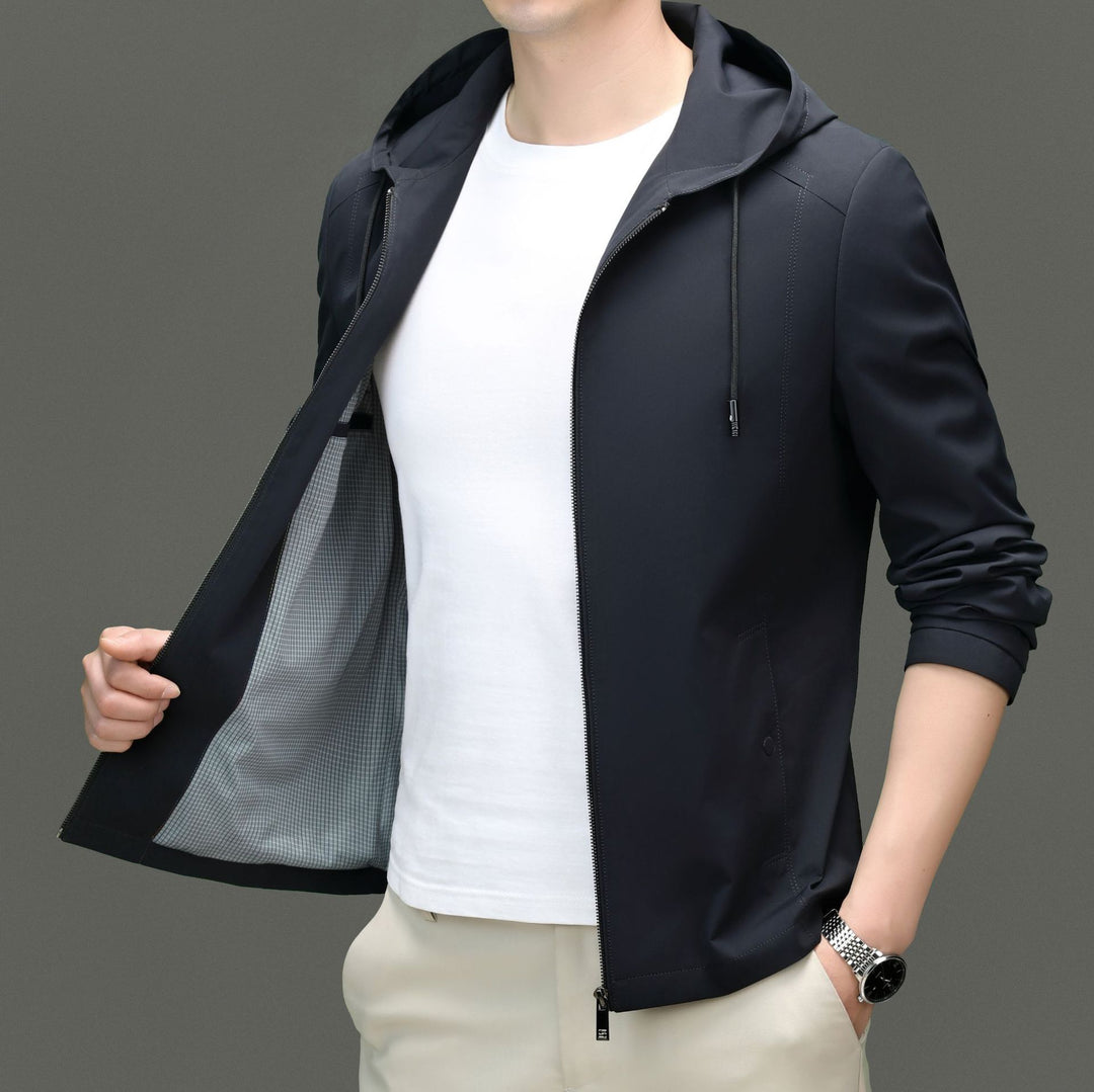 Herren Sportliche Übergangsjacke mit funktionalem Design und elastischen Einsätzen Drune