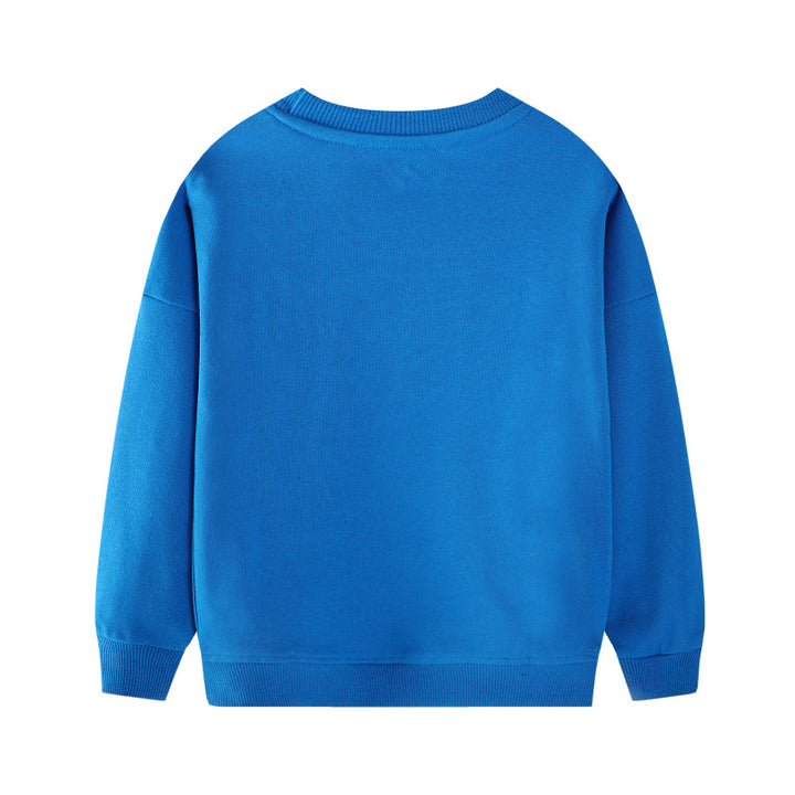 Damen Sweatshirt mit fröhlichem Blumen- und Insektenmotiv Drune