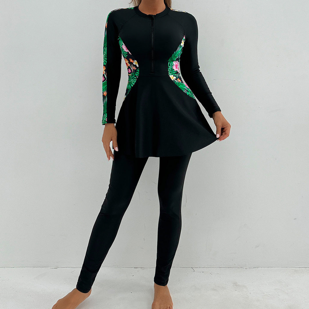 Damen Wassersportanzug mit stylischem Rock Drune