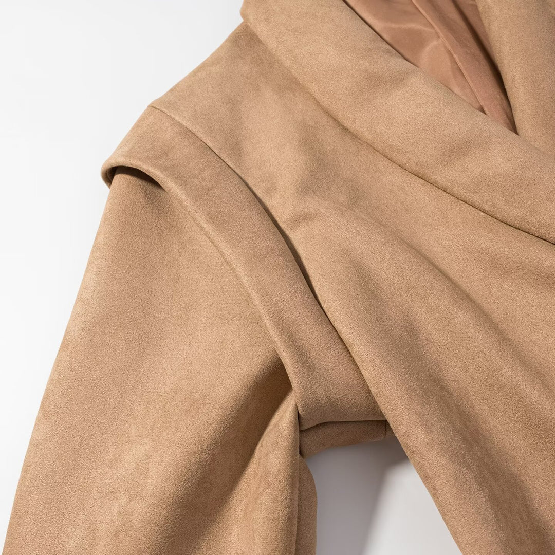 Damen Eleganter Blazer im modernen Schnitt mit großen Taschen Drune