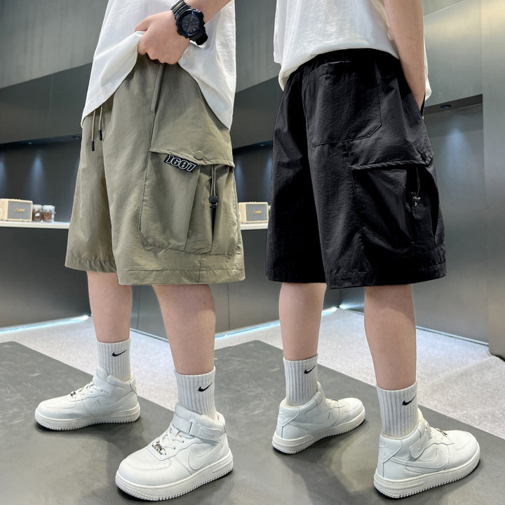 Herren Trendige Cargo-Shorts mit vielfältigen Taschen Drune