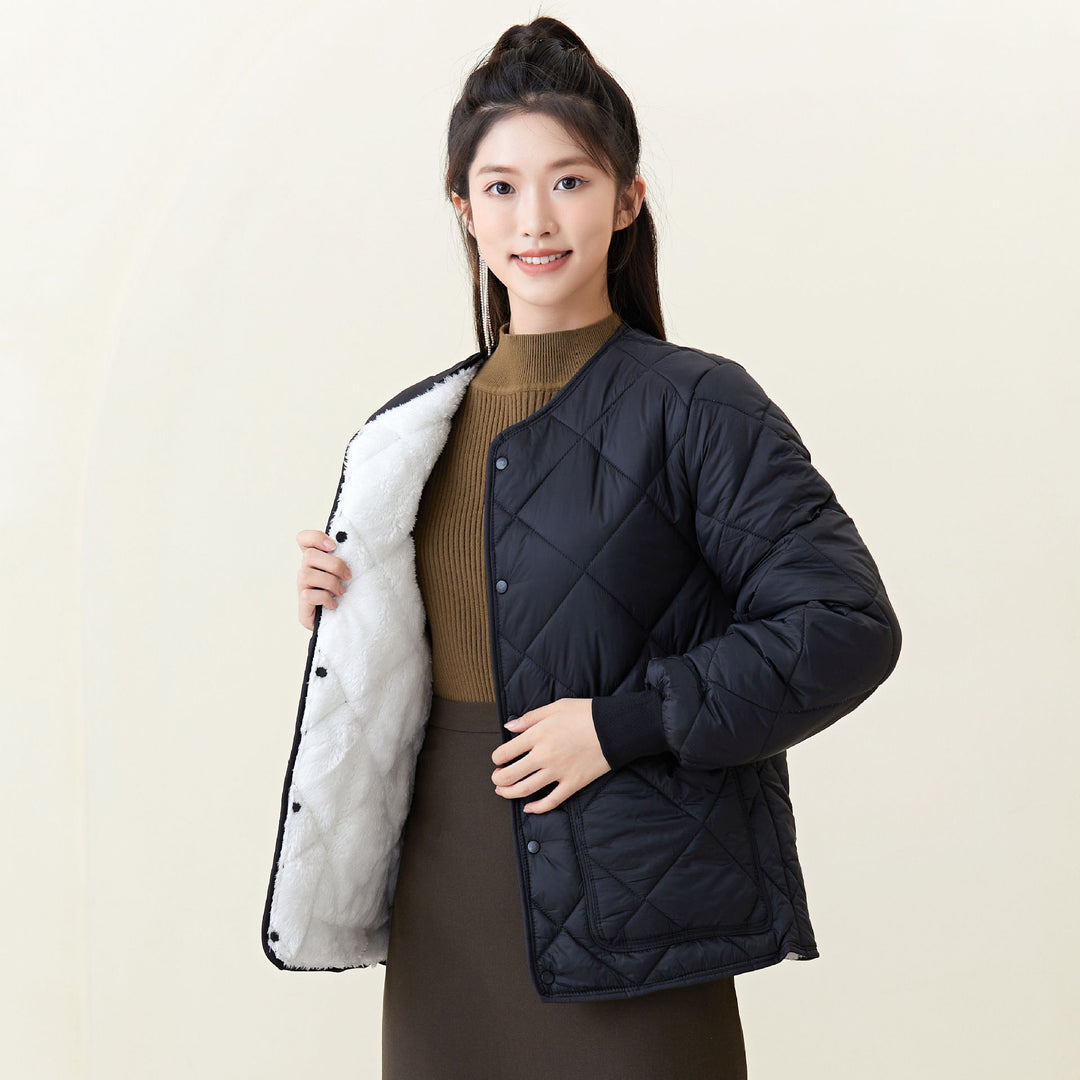 Drune | Must-Have Graue Jacke mit Großen Taschen