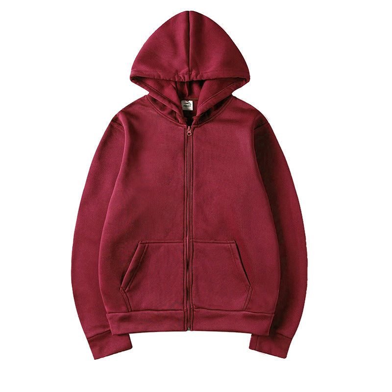 Damen Kapuzensweatshirt mit durchgehendem Reißverschluss und seitlichen Taschen Drune
