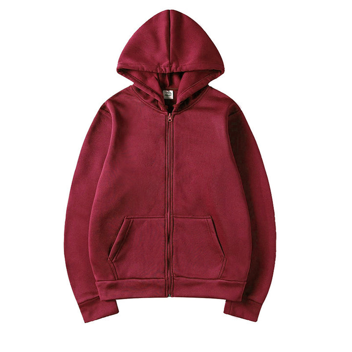 Damen Kapuzensweatshirt mit durchgehendem Reißverschluss und seitlichen Taschen Drune