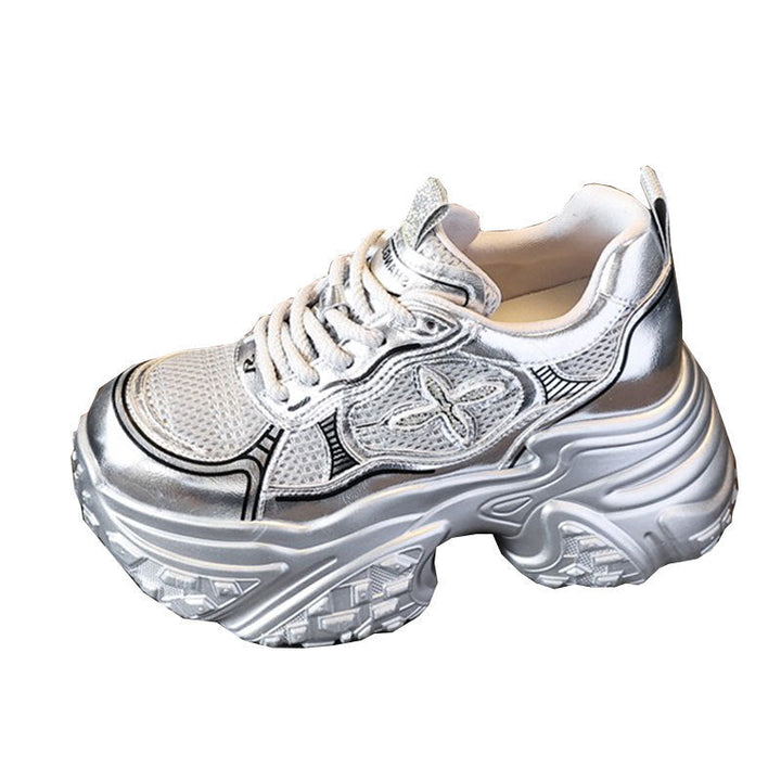 Damen Chunky Sneakers mit voluminösem Profil und atmungsaktiver Struktur Drune