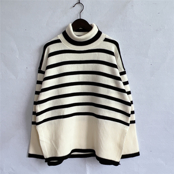 Drune | Gestreifter Strickpullover für Herbst & Winter