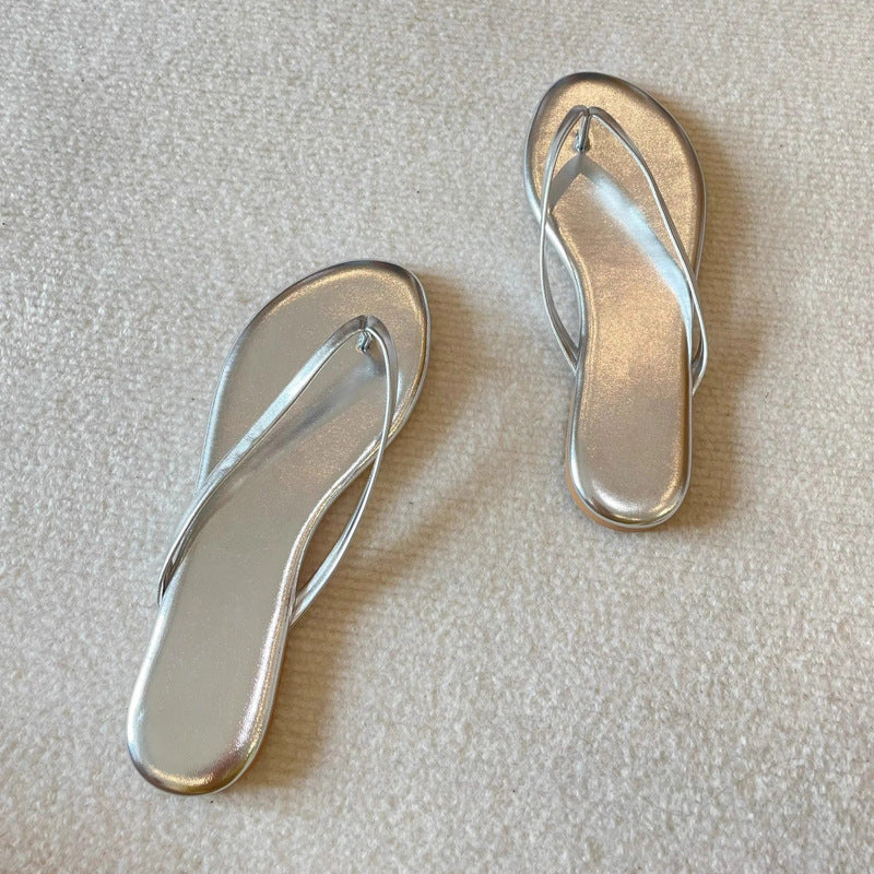Damen Flip-Flops mit rutschfester Sohle und ergonomischer Fußbettgestaltung Drune