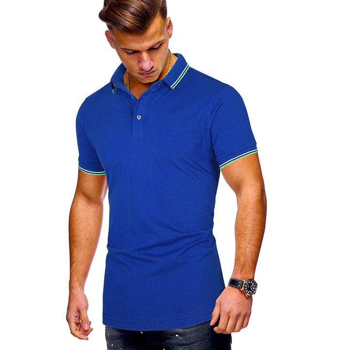 Herren Poloshirt mit modernen Akzenten Drune