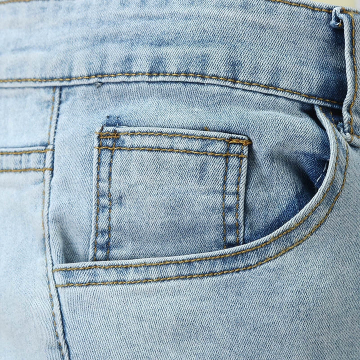 Herren Ripped Jeans im modernen Used-Look mit lässigem Schnitt Drune