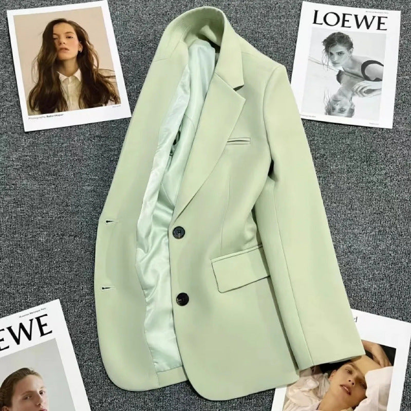Damen eleganter Blazer in taillierter Schnittform Drune