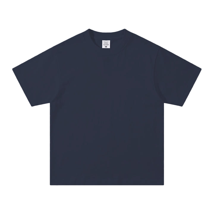 Damen Oversized T-Shirt aus hochwertiger Baumwolle mit praktischem Rundhalsausschnitt Drune