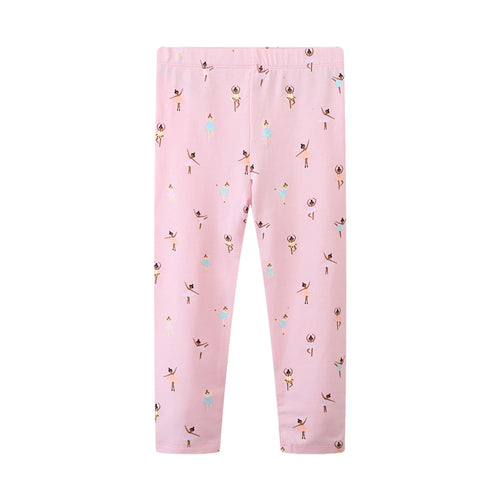 Mädchen Leggings mit bezauberndem Ballett-Motiv Drune