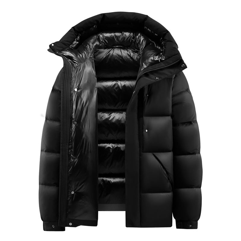 Damen Daunenjacke mit hohem Kragen und praktischen Reißverschlusstaschen Drune