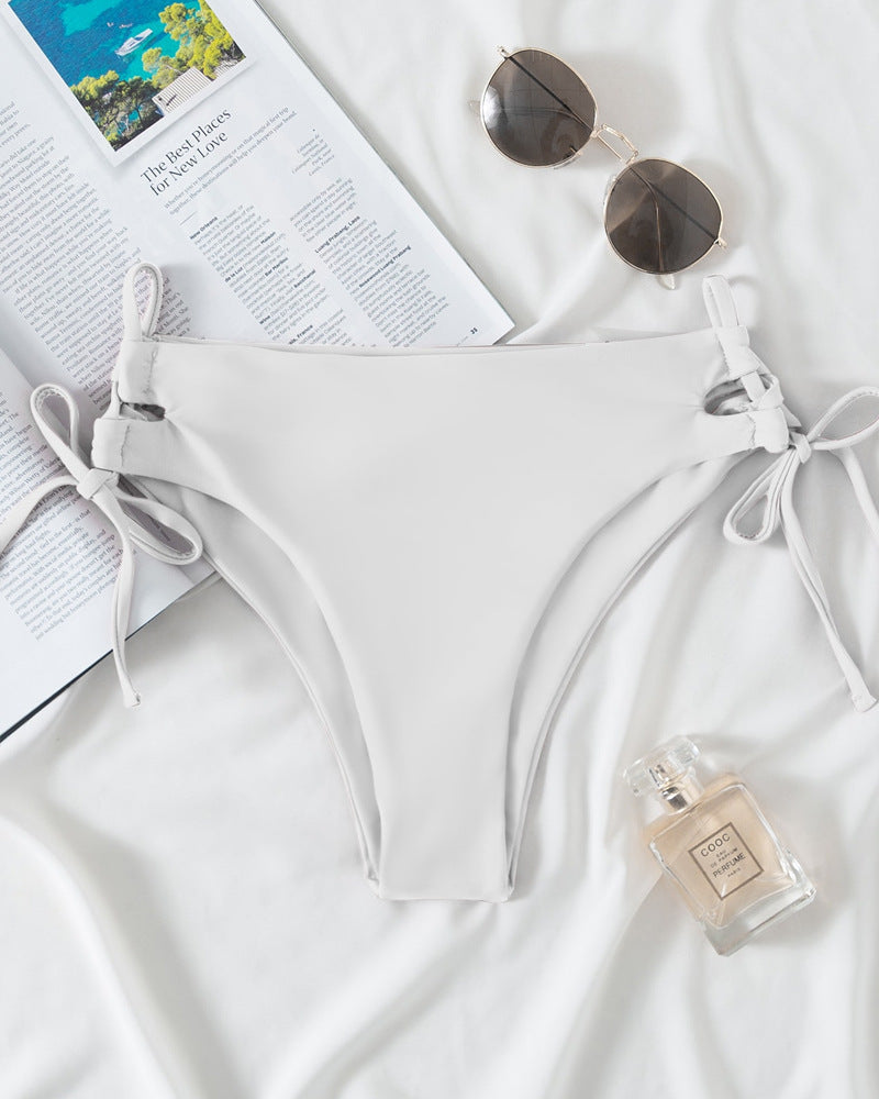 Damen Bandeau-Bikini mit raffinierten Bindebändern Drune