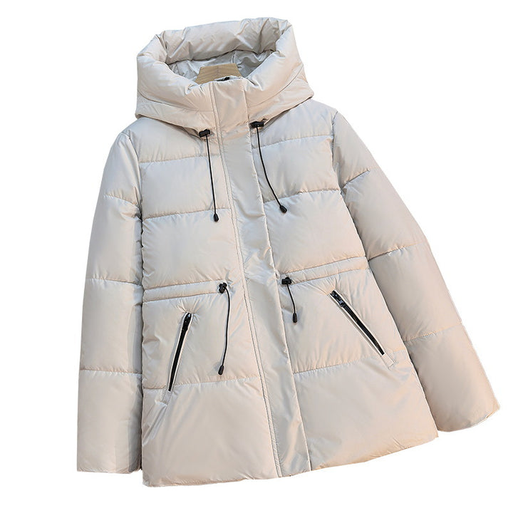 Damen Modische Funktionsjacke mit hohem Kragen und praktischen Reißverschlusstaschen Drune