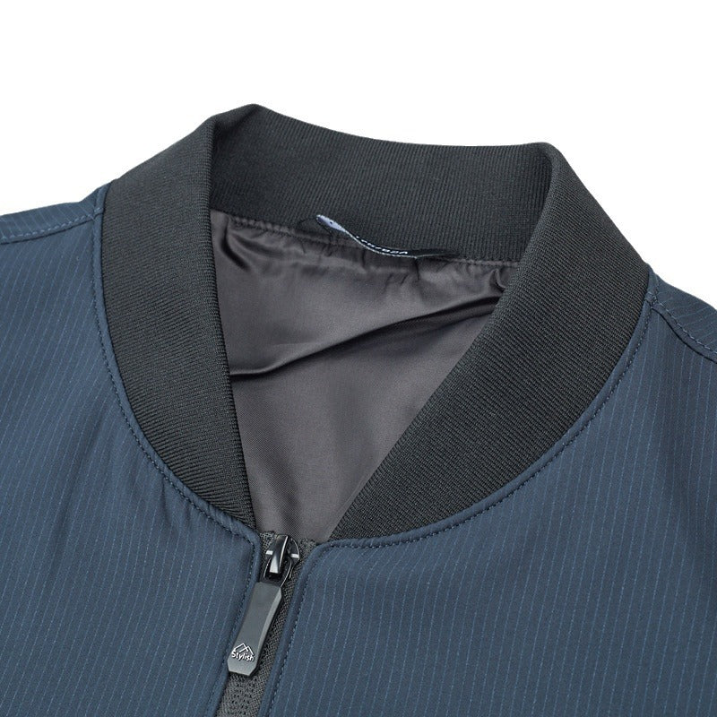 Herren Sportliche Übergangsjacke mit leichtem Futter und praktischen Taschen Drune