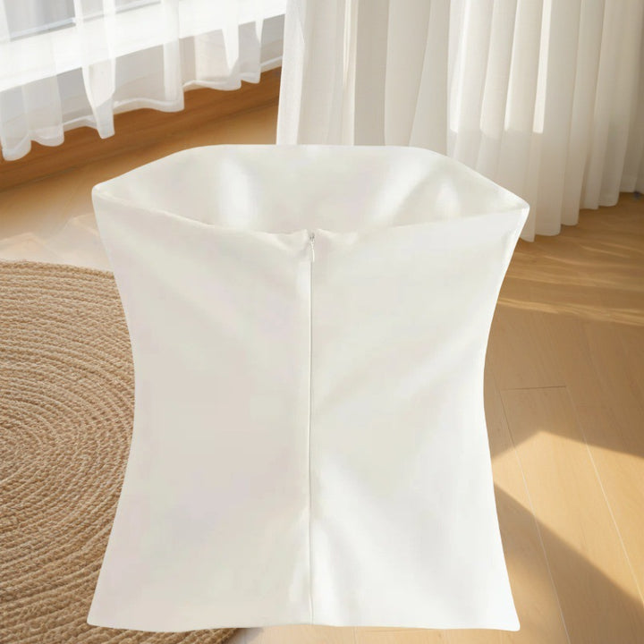 Damen elegante und figurbetonte Bluse Drune