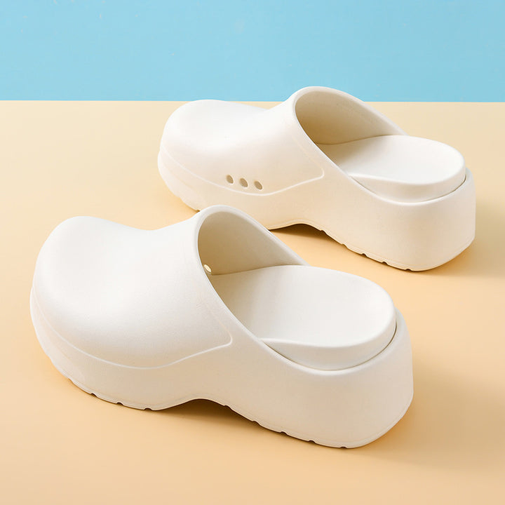 Femme Stylische Erhöhte Clogs Drune