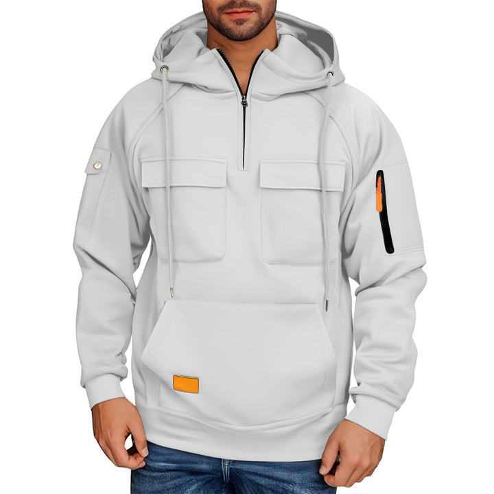Herren Alltags-Hoodie mit praktischen Taschen Drune
