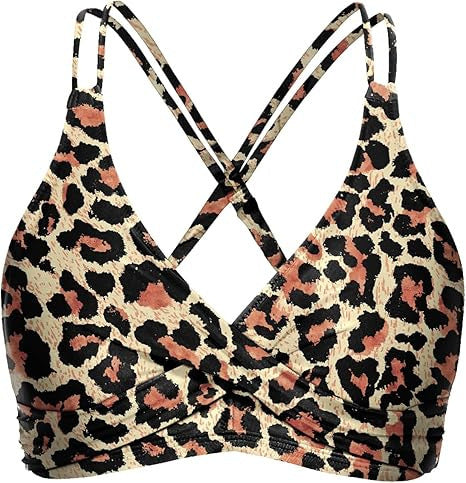 Damen Sportliches Bikinioberteil mit raffiniertem Wickeldesign Drune