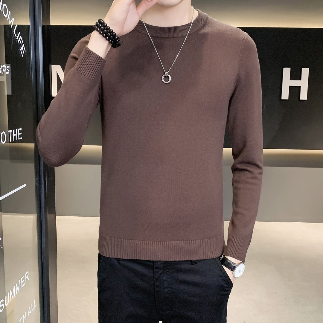 Herren hochwertige Strickpullover Drune