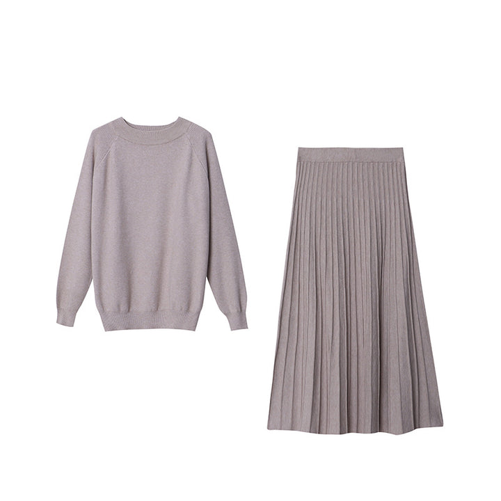 Damen Strickpullover mit oversized Schnitt und eleganter Rippenstruktur Drune