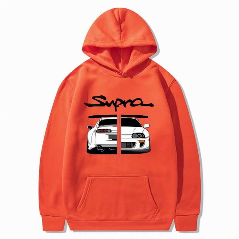 Damen Kapuzenpullover mit einzigartigem Design und bequemen Kängurutaschen Drune