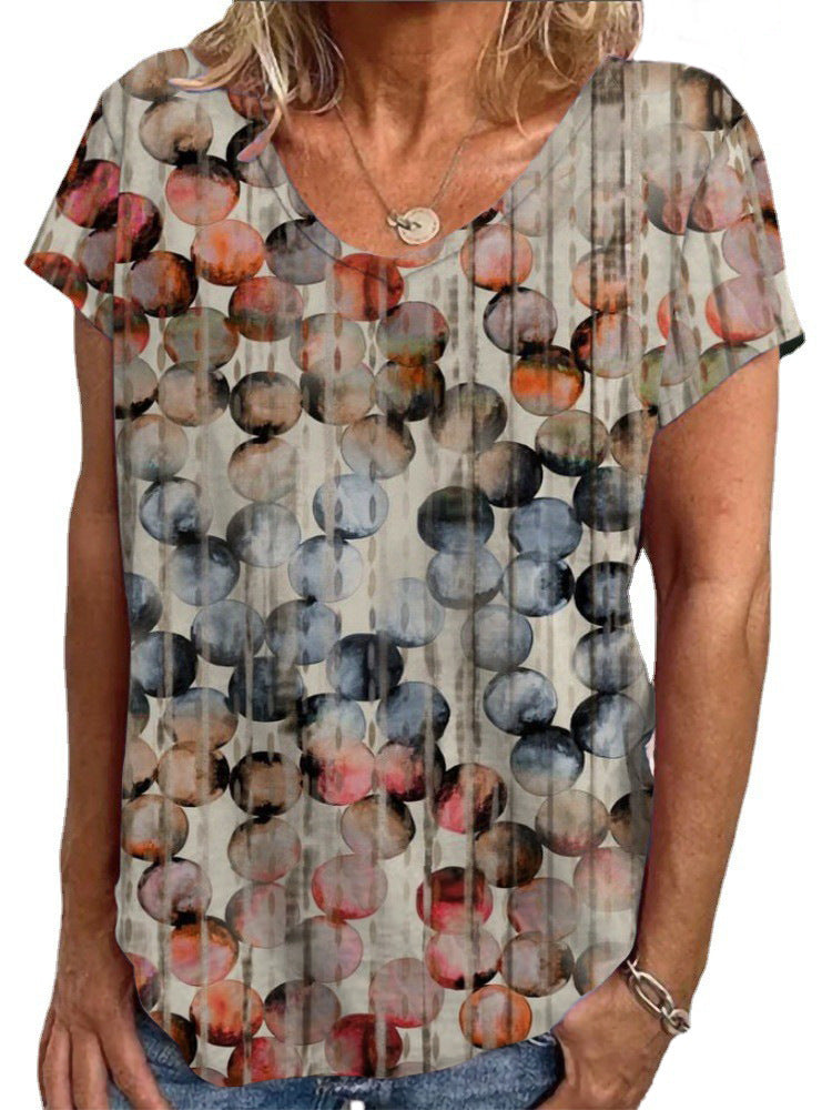 Damen T-Shirt mit einzigartigem Mandala-Design Drune
