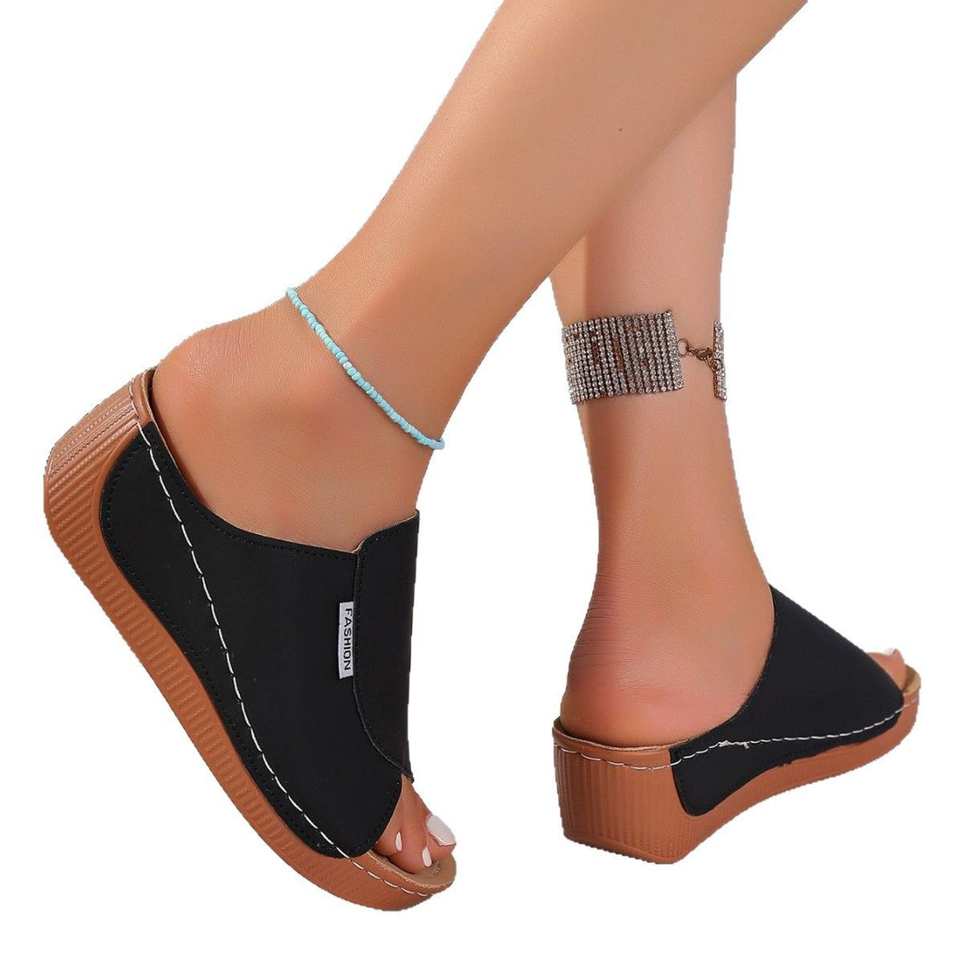 Damen Komfortable Clogsandalen mit verstellbarem Riemen und ergonomischem Fußbett Drune
