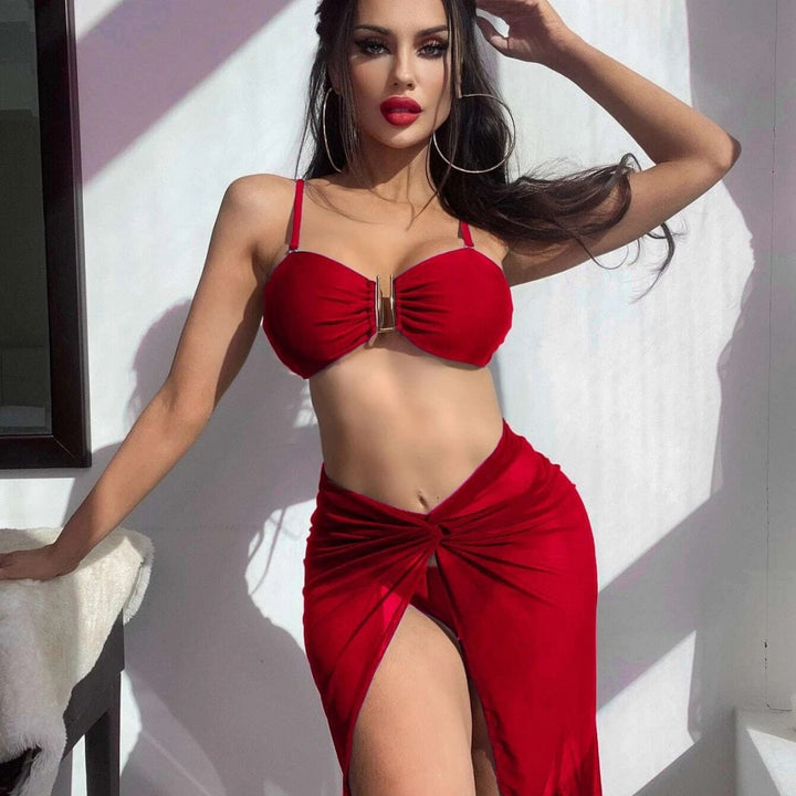 Damen Bikiniset mit raffinierten Schnittdetails Drune
