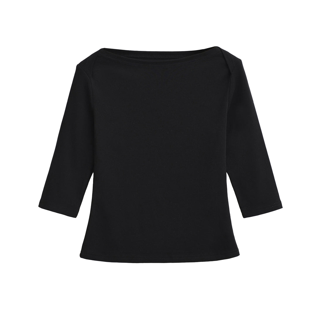 Damen Langarmshirt mit lässigem Schnitt und modernen Details Drune