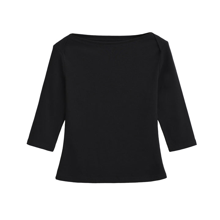 Damen Langarmshirt mit lässigem Schnitt und modernen Details Drune