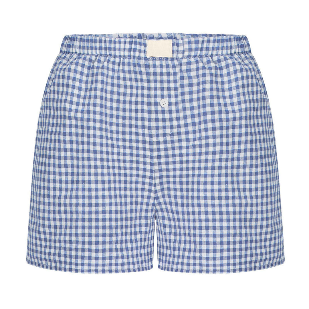 Damen lässige Karohose Drune