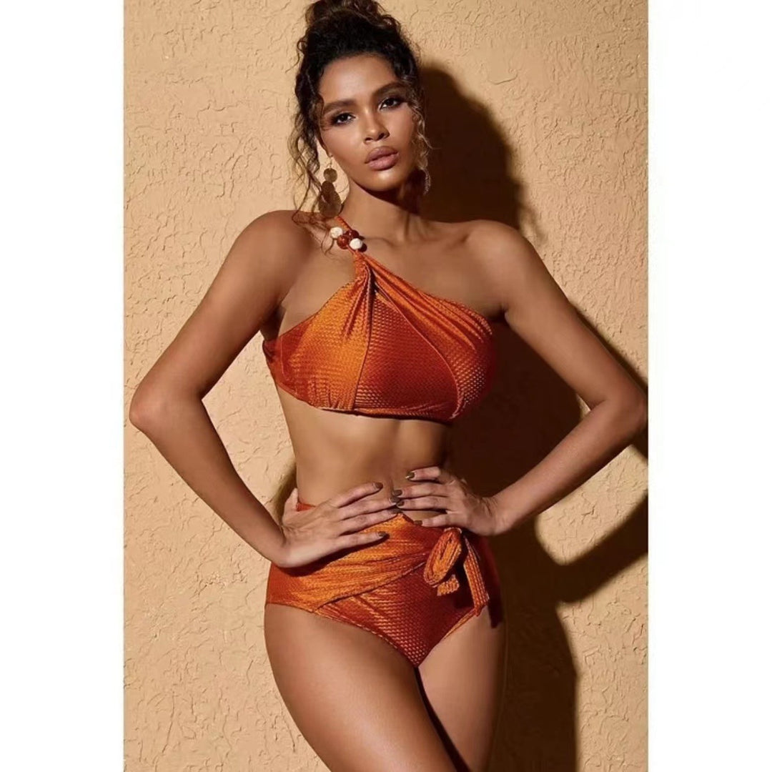 Damen Bikini-Set mit dekorativem Wickelrock Drune