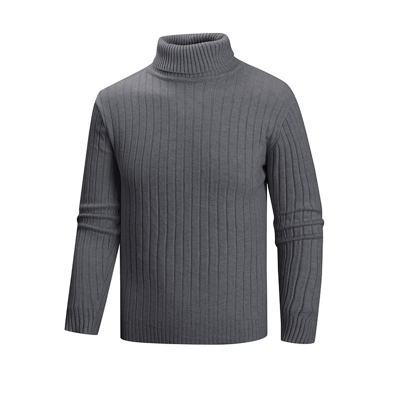 Herren Strickpullover mit Stehkragen Drune