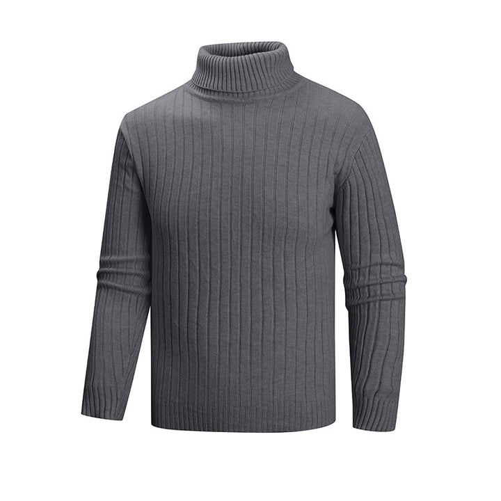 Herren Strickpullover mit Stehkragen Drune