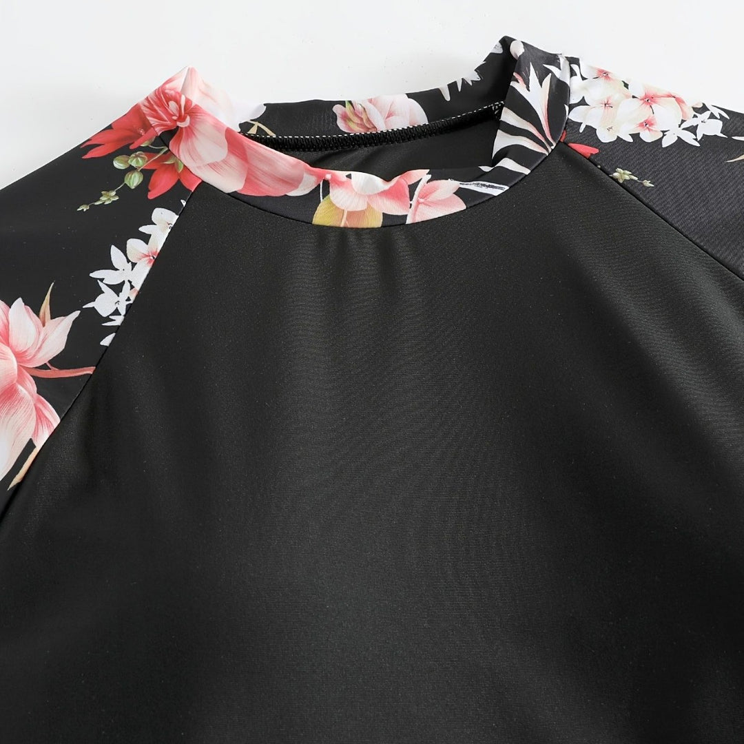 Damen Rashguard und Badeshorts Set Drune