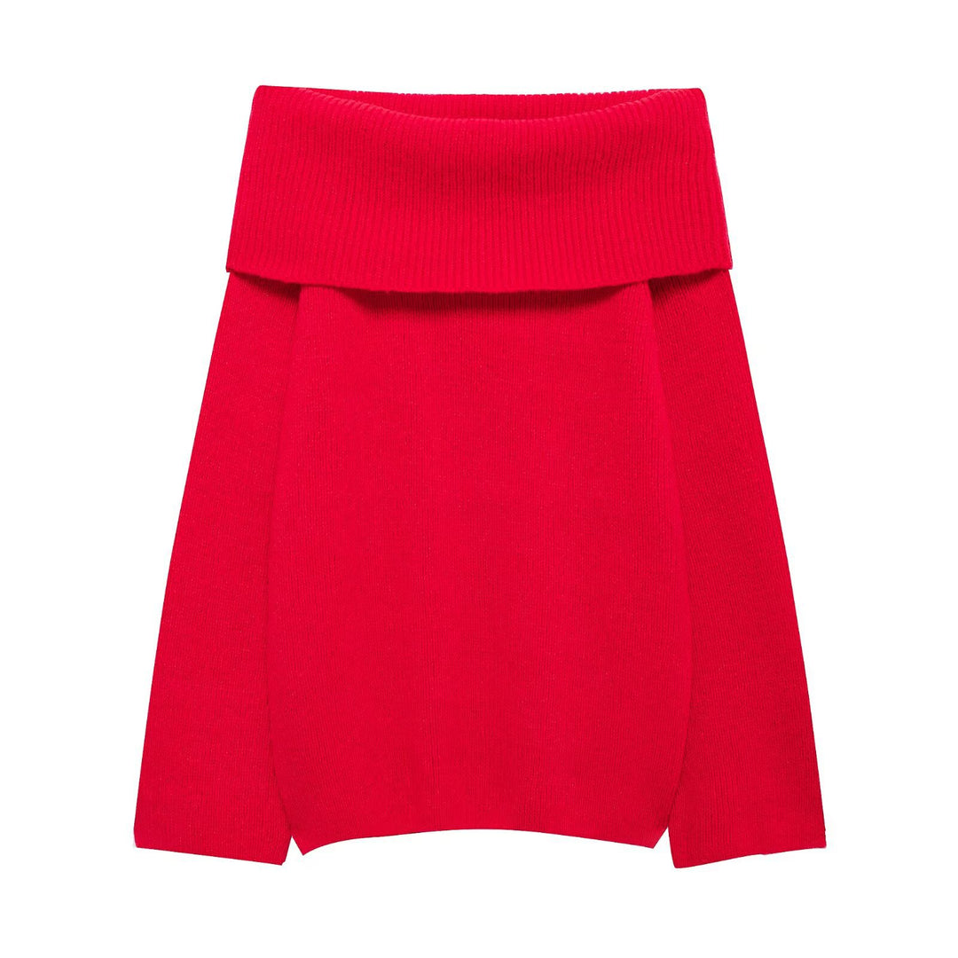 Damen Kuscheliges Strickoberteil Drune