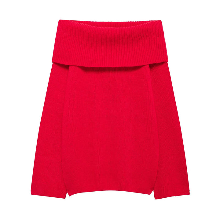Damen Kuscheliges Strickoberteil Drune