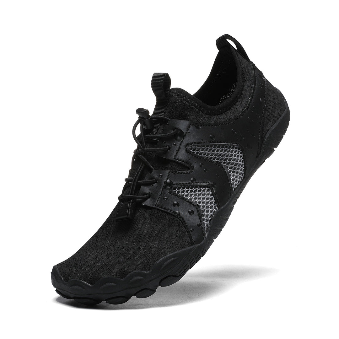 Damen nan Schnellzug-Aqua-Sneaker mit elastischem Maschenoberteil und rutschfester Profilsohle Drune