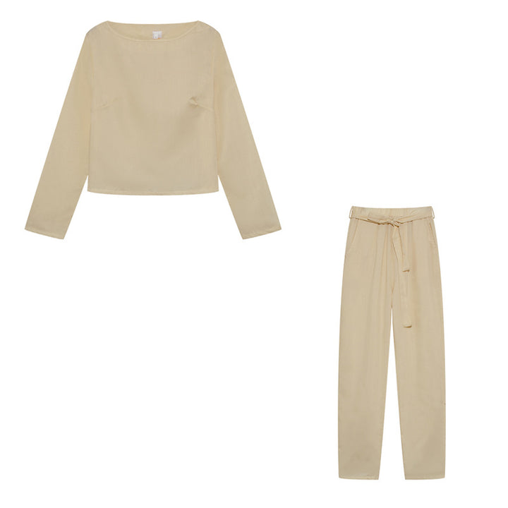 Damen Elegantes und luftiges Zweiteiler-Set Drune