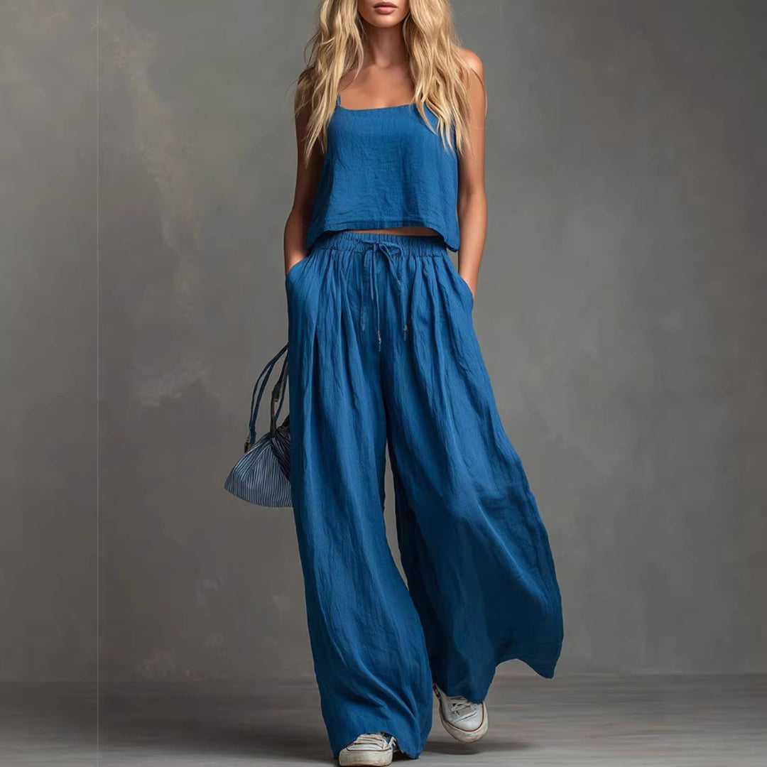Damen lässiges Zweiteiliges Set Drune