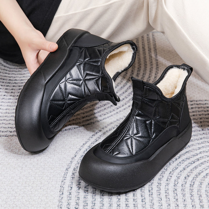 Damen Entwicklungsfreundliche Winterstiefel mit isolierendem Innenfutter Drune
