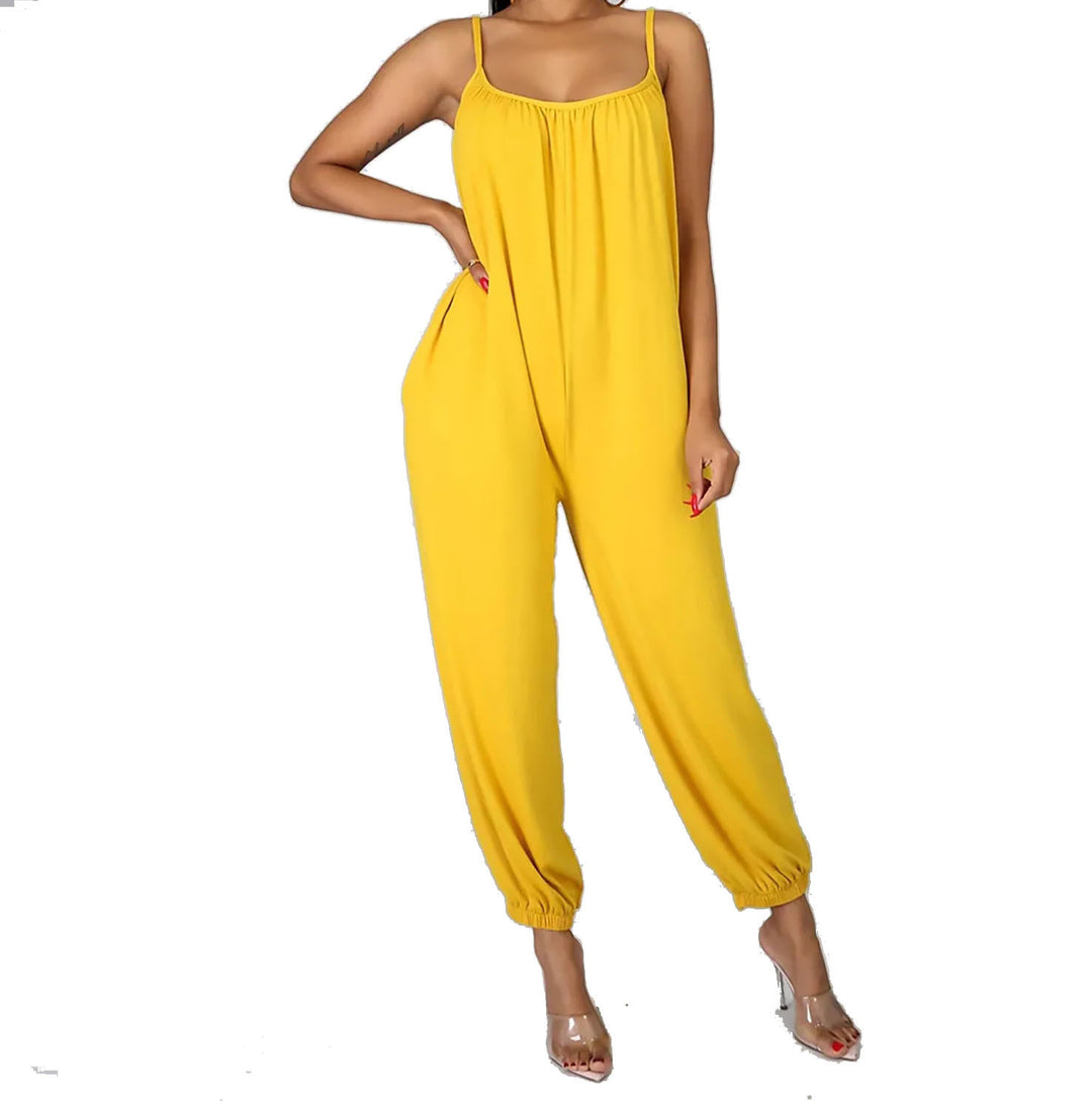 Damen Oversized Jumpsuit Drune
