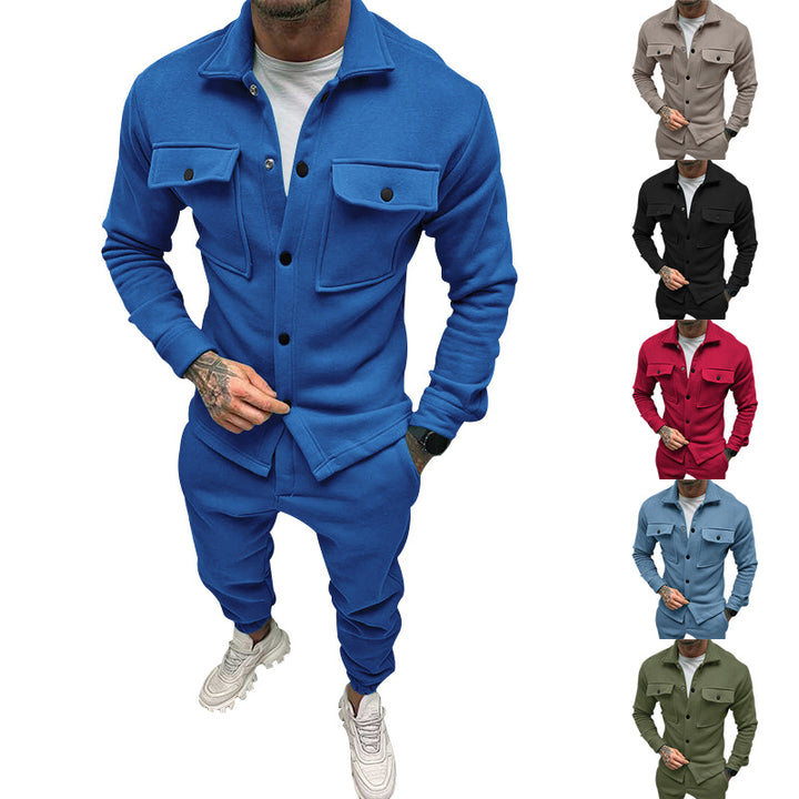 Herren Freizeit-Anzug mit praktischem Schnitt und Taschen Drune